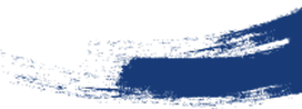 Blue Brush Stroke