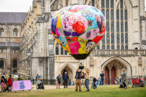 Hat Fair hot air balloon