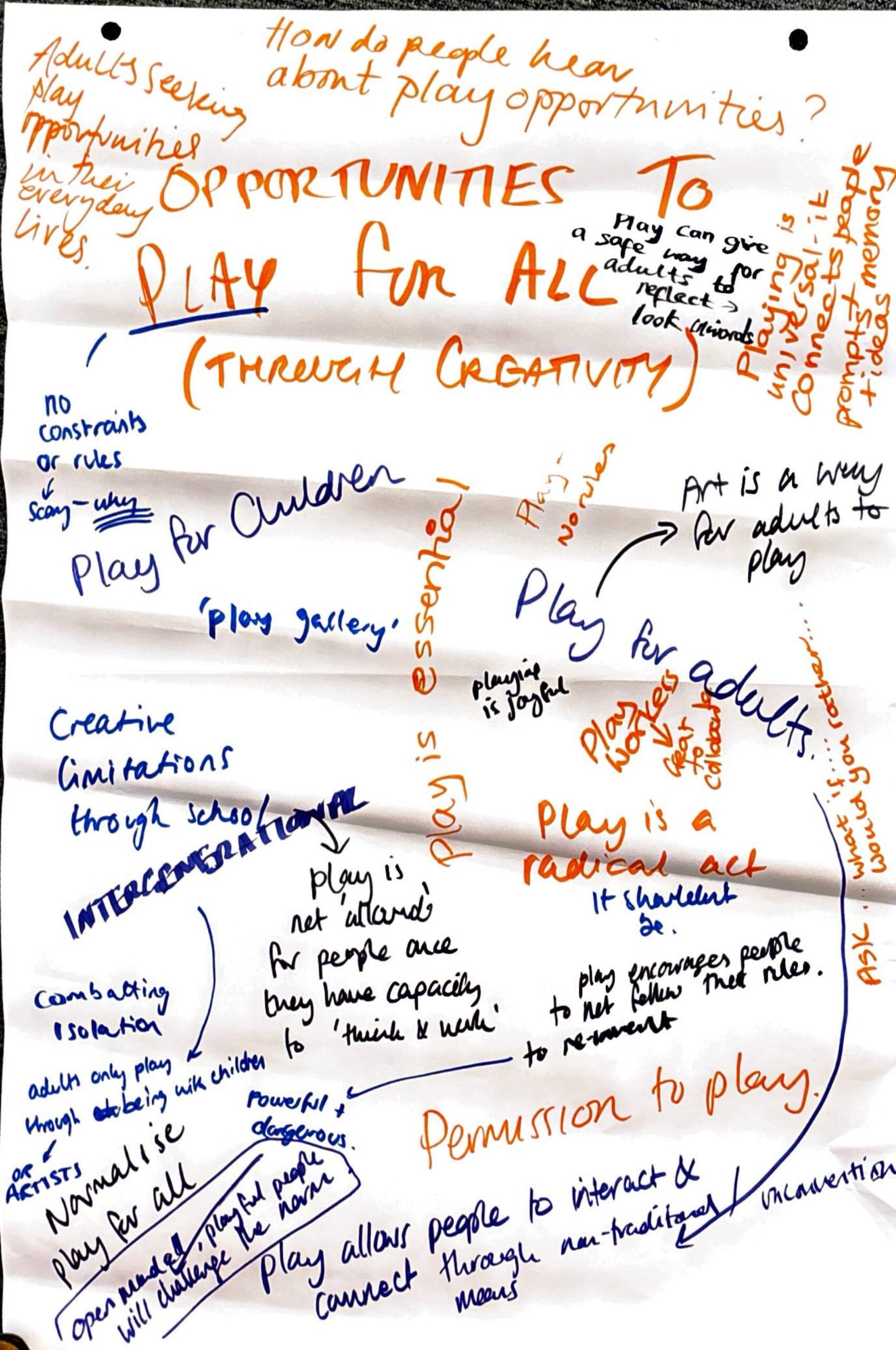 Opportunities to play for all